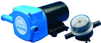 Allpa Electric Toilet Model 'Laguna Hydro-Vacuum', 24v/8a