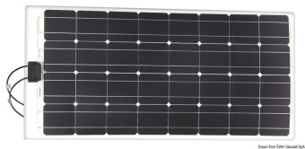 Osculati 12.034.11 - ENECOM Flexible Solar Panel 100Wp 1231x536 mm