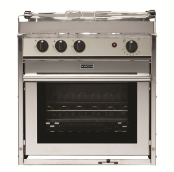 Force 10/ENO F63354 - Stainless Steel 3 Burner Oven Euro Sub Compact