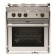 Force 10/ENO F63354 - Stainless Steel 3 Burner Oven Euro Sub Compact