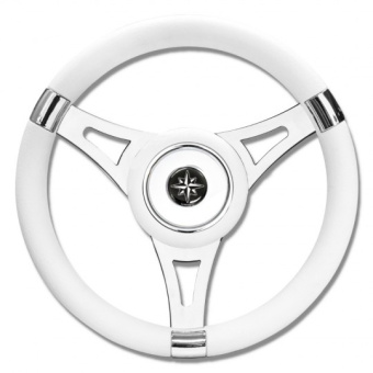 Savoretti White T29 Steering Wheel 350 mm