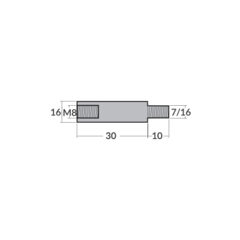 Tecnoseal Aluminium Small Bar Ref. 838929/800476