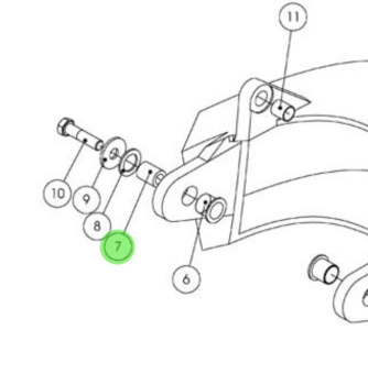 Alamarin Jet 10116 - A4 Sleeve for Jet-230 Reversing Deflector