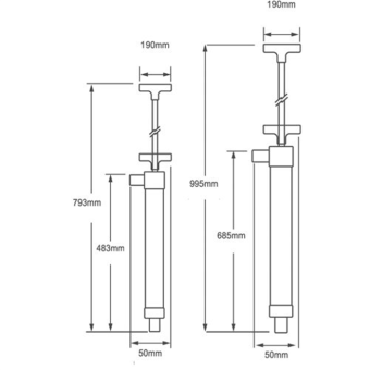 Whale Easy Bailer Manual Piston Pump