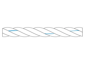 Talamex Tiptolest 3-Strand White 16mm 140m