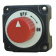 Euromarine Single-Pole Knurled Battery Switch 250A Red
