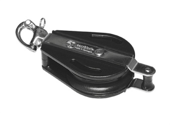 Easy 93111-02D - Block 1, Single + Becket and Snap Shackle