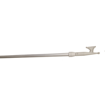 Allpa Aluminum Fixed Boat Hook With Plastic Hook, L=1650mm Ø25mm