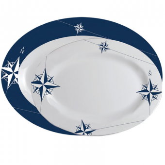 Marine Business Northwind Oval Tray Set 2 Pieces