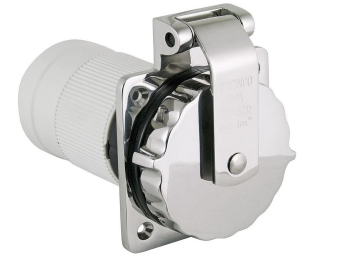 Marinco 6371EL-BXPK - Inlet 32A 230V Stainless Steel