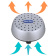Caframo Stor-Dry Fan/Heater Aluminium 220V