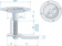 Roca 421860 - Stainless Steel Heavy Duty Lift Handle, Anti-Vibration