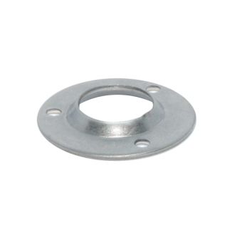 FNI Stainless Steel 90° Round Base Pulpit Socket, Ø22–25 mm