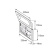 Nuova Rade 195265 - Case Cover F/Radio/CD, 110x235mm, Smoked Transparent