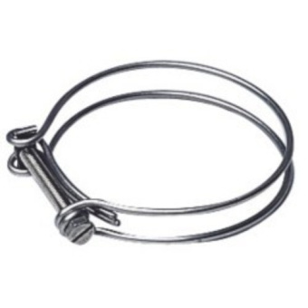 Plastimo 16279 - Double ring hose clamp 22-25 mm