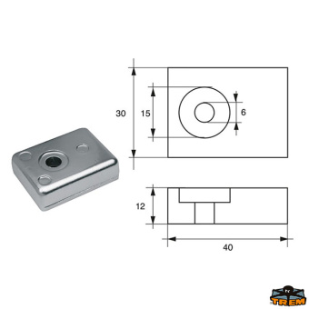 Trem L8144004 - Anodes For Engines Suzuki