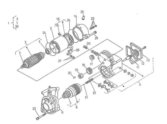 Nanni Diesel 970307787 - BEARING,BALL(RADIAL) for 5.250TDI/5.280HE