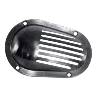 Nuova Rade 16712 - Plastic Strainer Grilled, Oval, 120x80mm, Black