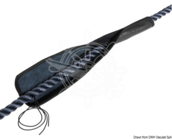 Osculati Genuine Leather Chafe Guard for Mooring Lines (Pair)
