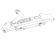 Ultraflex 43515D - Hydraulic Cylinder Front Mounting for Outboard Steering Systems UC95-OBF/1