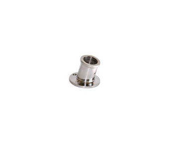 Hollex Flagpole Holder 25mm AISI316 Surface Mounted 80°