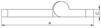 Hollex Door Hinge 56.2x38.1mm