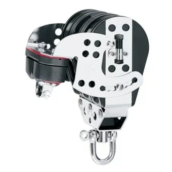 Harken 1555 - MR 76mm Triple Block With Ratchet And Cleat Starboard