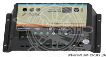 Osculati 12.035.01 - Charge Controller For Panels 10 A