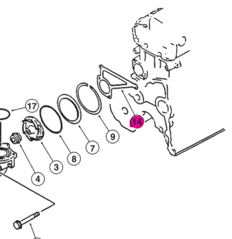 Northern Lights 6136-61-1820 - Gasket 