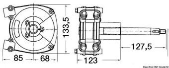 Ultraflex T72 Rotary Steering System - Osculati 45.072.00