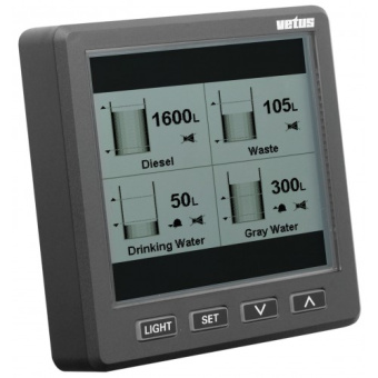 Vetus SENSORD Graphic Display for Tank Llevel Indication