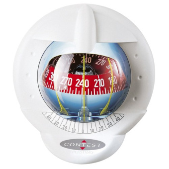 Plastimo 64419 - White Compass Contest 101, Red Conical Card, Zone ABC (Worldwide)