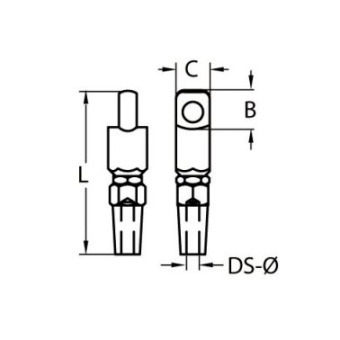 Euromarine A4 Quick Crimp Eye Fitting Ø4mm