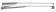 Vetus SHDA500 Parallel System Wiper Arm, S/S (AISI 316), L = 508 mm