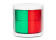 Hella Series 2984 2-Colors Navigation Light, 12v/2x25w, 2x 112,5°, BSH-2NM, White Housing, Red/Green Lens