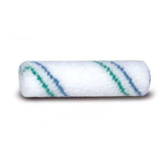 Paint Roller 2K Nylon Green & Blue Stripe 10 cm - 6 mm (10 pcs)
