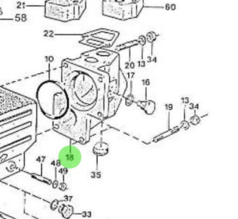 Nanni Diesel 970300226A - Heat Exchanger Mixer for 2.60HE and 3.90HE Engines