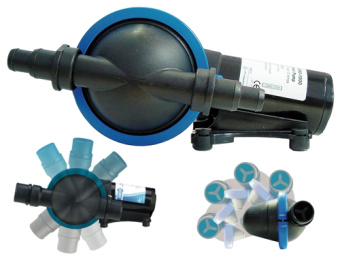 Jabsco 50880-1000 - 12V Shower Drain & Bilge Pump, 16 l/min