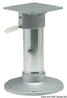 Osculati 48.640.01 - Swivel Pedestal Fixed Sandblasted 30 cm