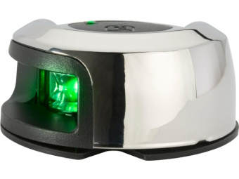 Attwood NV2012SSG-7 - Starboard Light LED Lightarmor Surface Mount SS