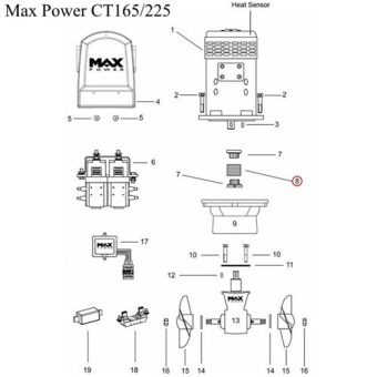 Max Power Composite Drive Leg CT25