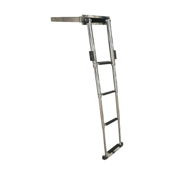 Båtsystem BKB74 - Telescopic Ladder, 4 Steps, Plastic