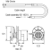 SeaStar SH5230 - Steering Helm Rack 'NFB' (No-Feedback)