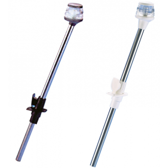 Retractable Pole With All Around Navigation Light White