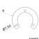 Osculati 46.814.90 - Mounting counterflange