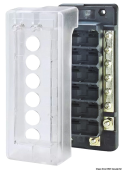 Osculati 14.182.07 - Circuit Breaker Fuse Holder Box