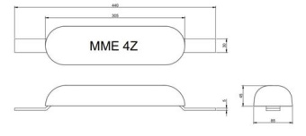 MME Welding Anode Zinc MME4Z
