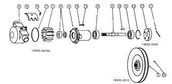 Jabsco 18836-0010 - Shaft 040