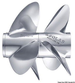 Osculati 52.204.05 - Volvo Penta Aluminium Propeller DP280/290 C5