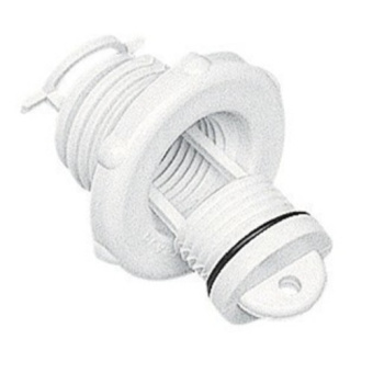 Plastimo 43468 - White Drain Safety Plug ø24.7/23.6mm Hull